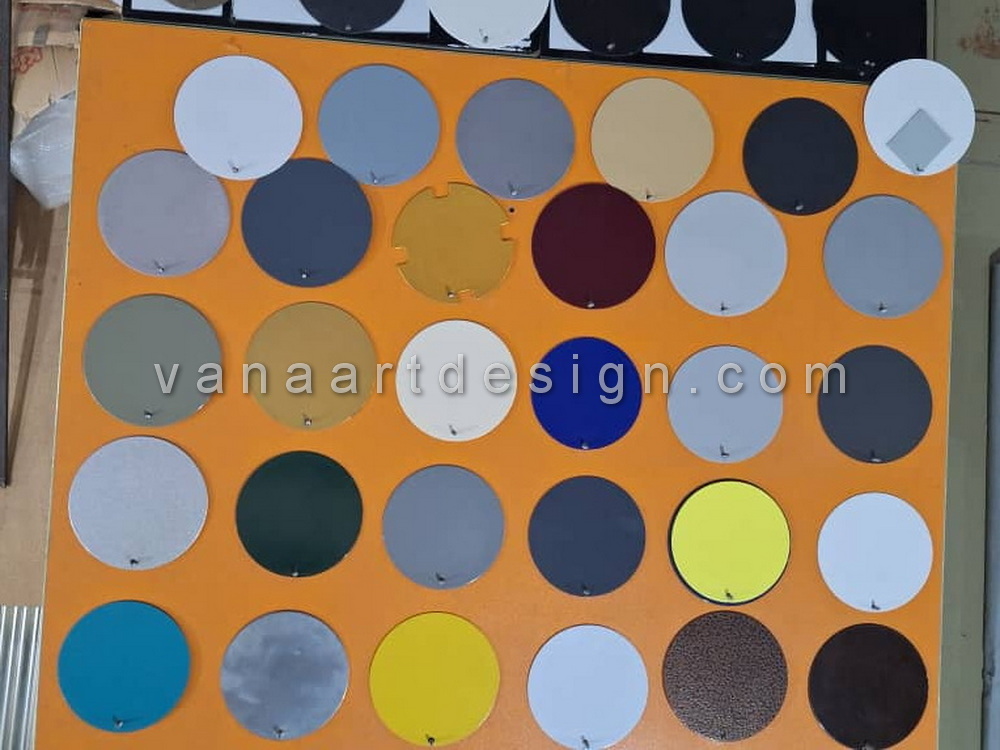 ورق رنگ کوره ای