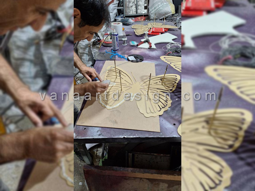 مصنوعات فلزی دکوراسیون بوتیک (6)